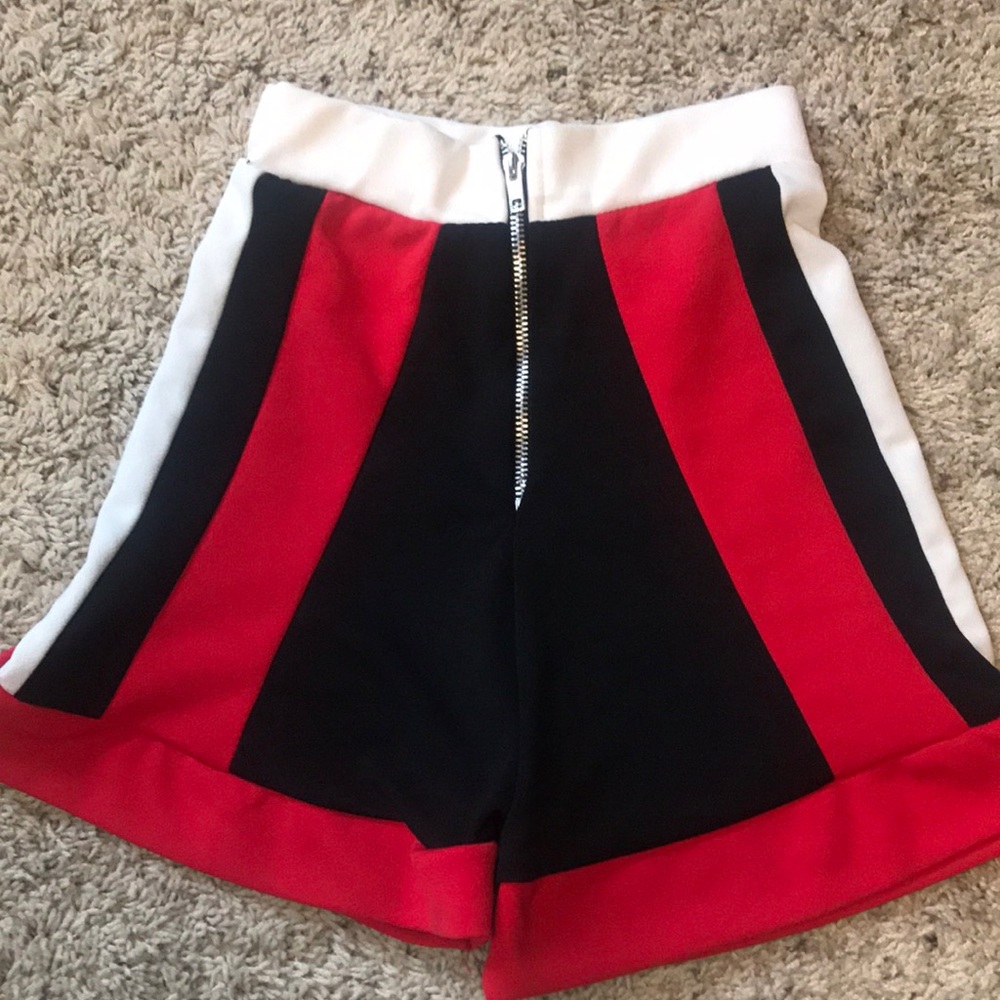 High waisted shorts